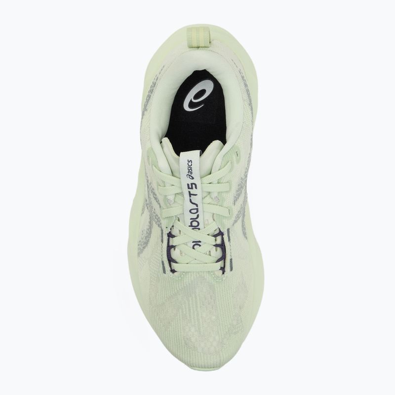 Dámske bežecké topánky ASICS Novablast 5 whisper green/monument blue 5