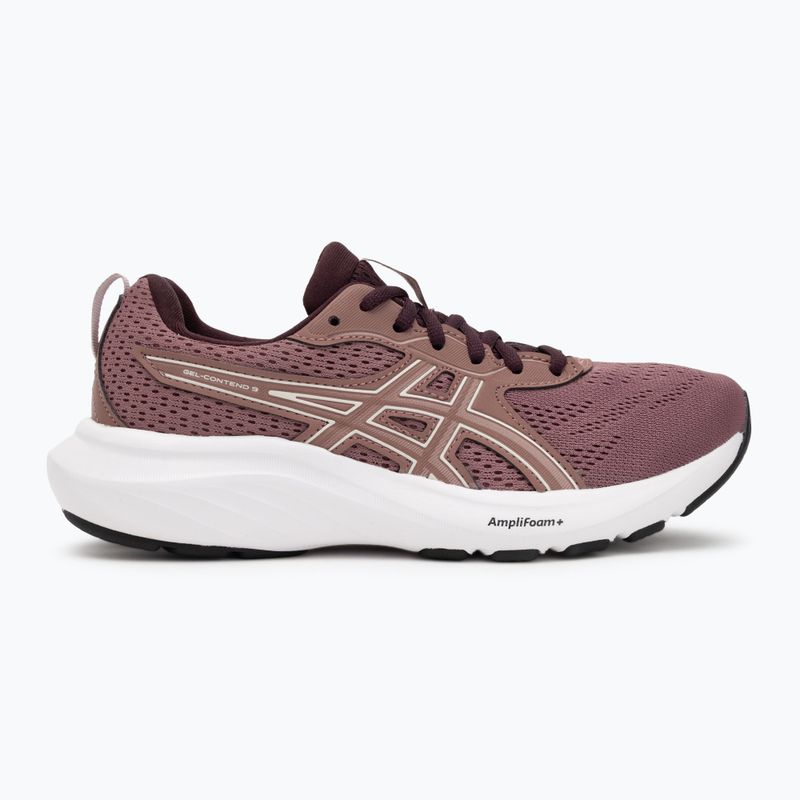 Dámske bežecké topánky ASICS Gel-Contend 9 rubble red/fawn 2