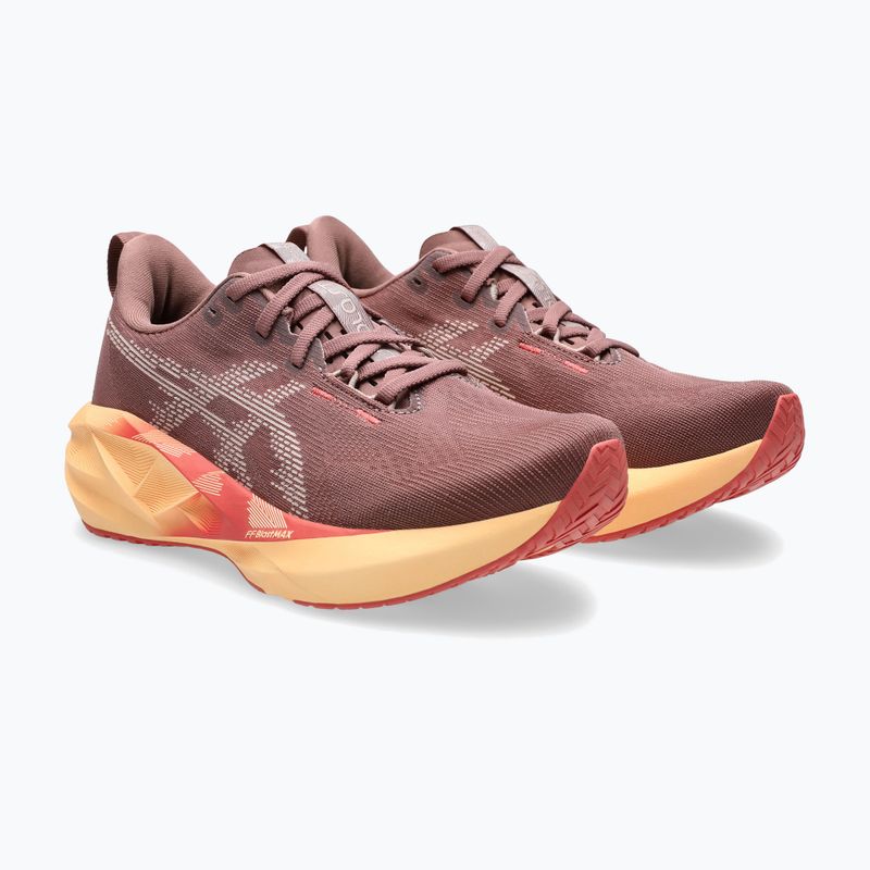 Dámske bežecké topánky ASICS Novablast 5 rubble red/fawn 3