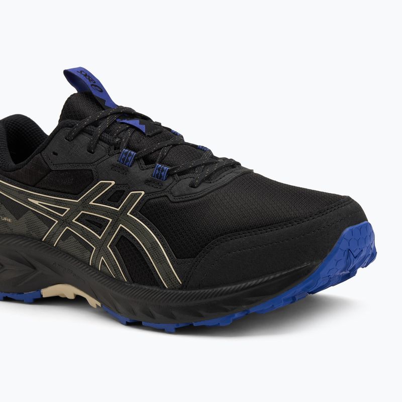 Pánske bežecké topánky ASICS Gel-Venture 10 Waterproof black/brown stone 7