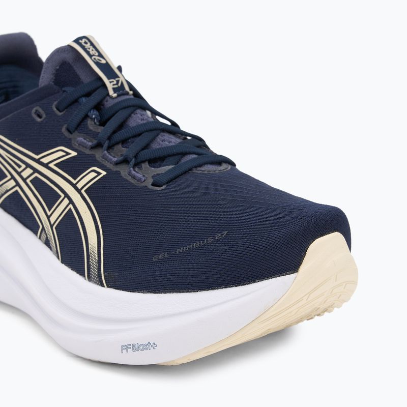 Pánske bežecké topánky ASICS Gel-Nimbus 27 midnight/vanilla 7
