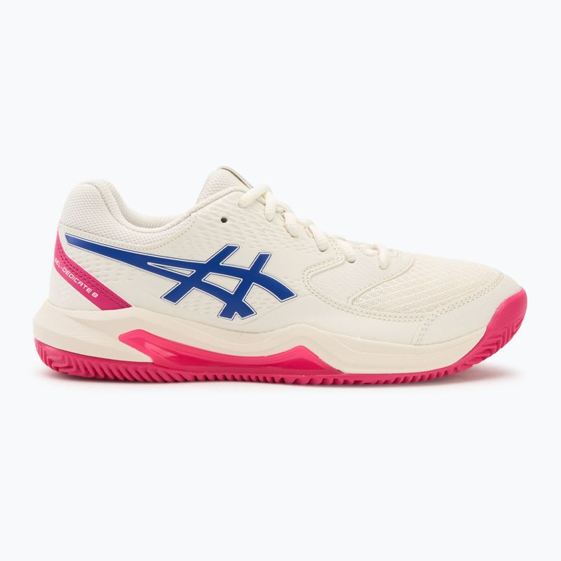 Dámske tenisové topánky Asics Gel-Dedicate 8 Clay W cream/dark cobalt 2