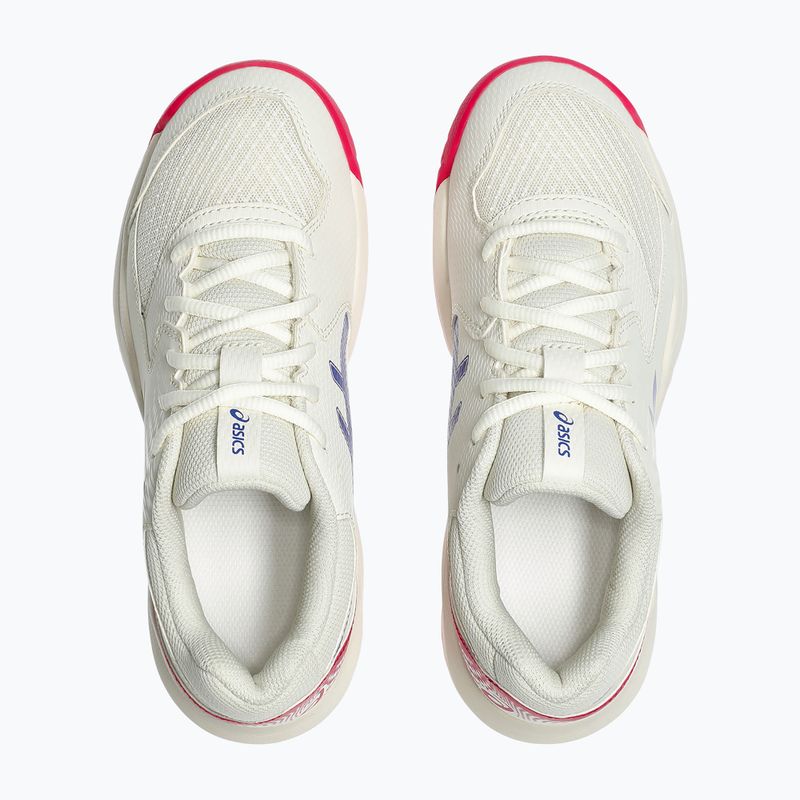 Detské tenisové topánky Asics Gel-Dedicate 8 GS Jr cream/dark cobalt 6