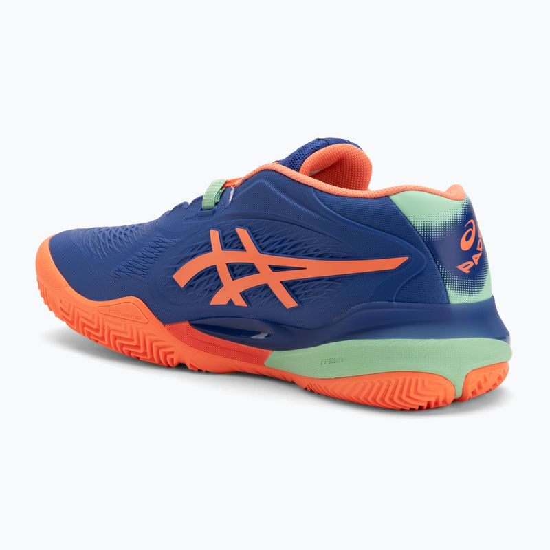 Pánske topánky na padel ASICS Gel-Resolution X dark cobalt/vivid coral 3