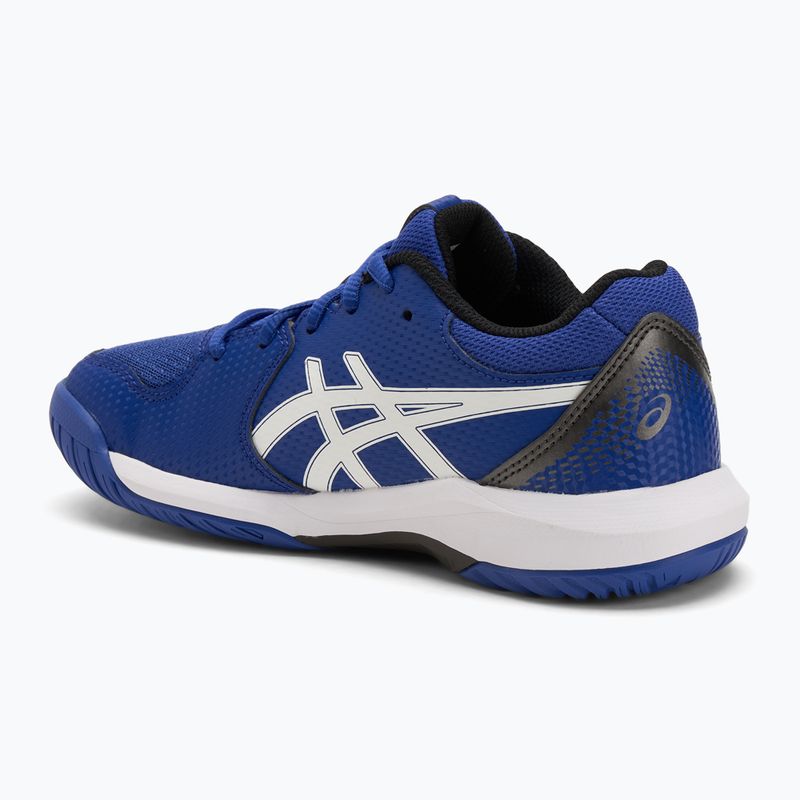 Detské tenisové topánky Asics Gel-Dedicate 8 GS Jr dark cobalt/white 3