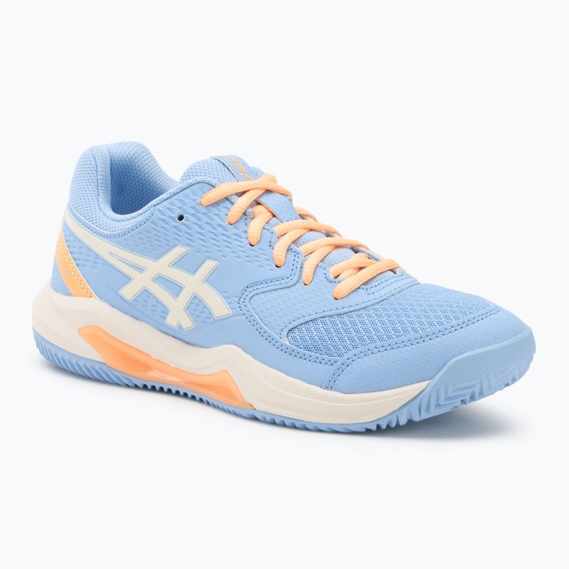 Dámske topánky na padel ASICS Gel-Dedicate 8 Padel W stone wash/cream