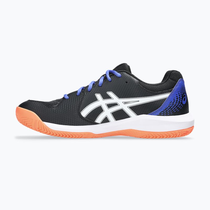 Pánske topánky na padel ASICS Gel-Dedicate 8 black/white 9
