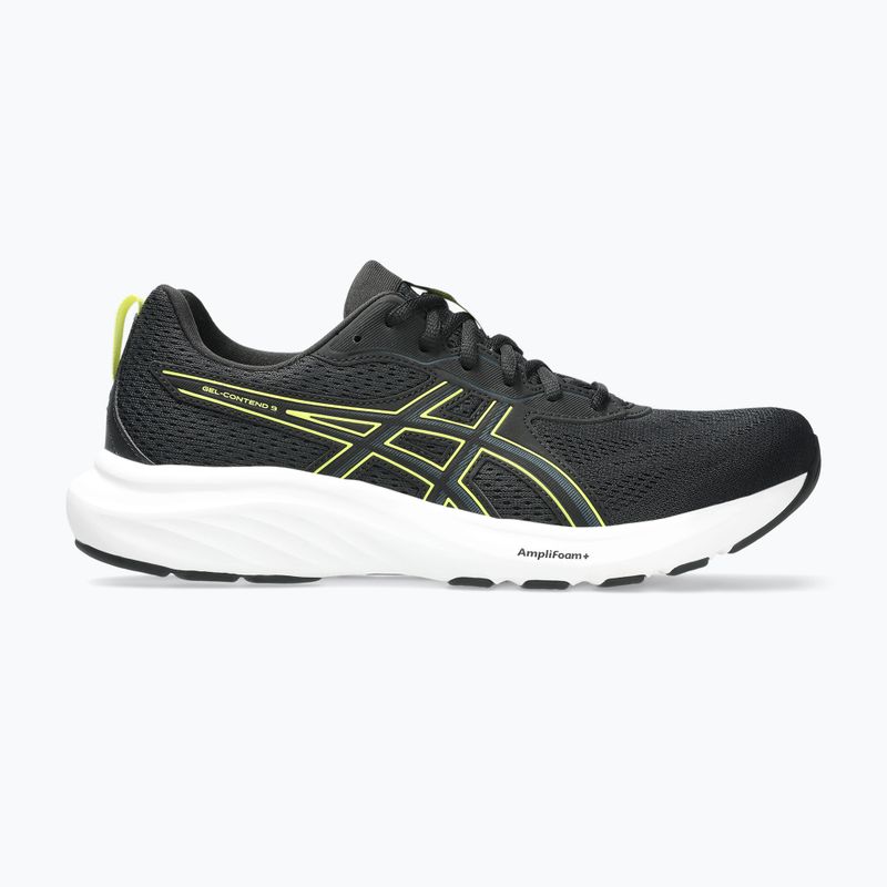Pánske bežecké topánky ASICS Gel-Contend 9 black/citron