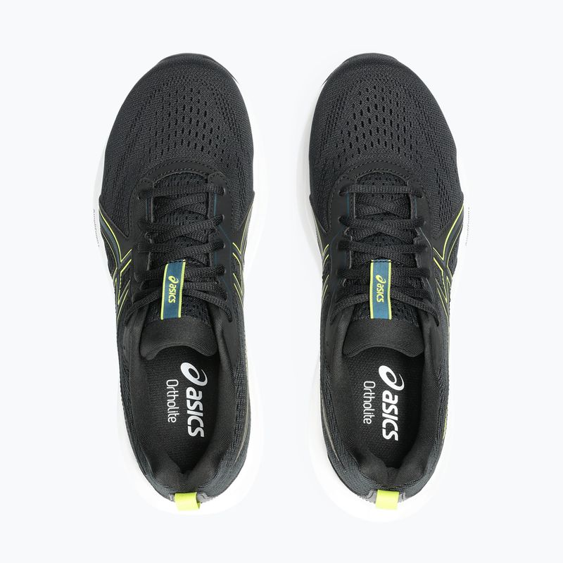 Pánske bežecké topánky ASICS Gel-Contend 9 black/citron 6