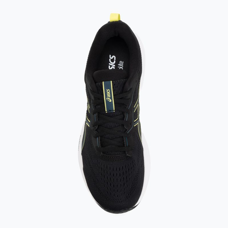 Pánske bežecké topánky ASICS Gel-Contend 9 black/citron 5