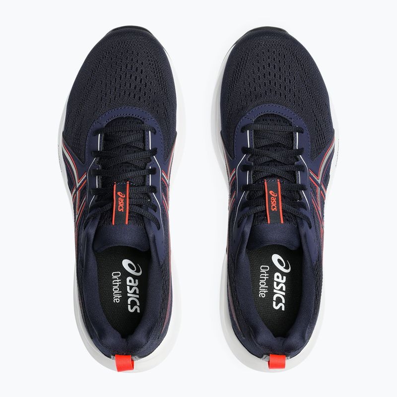Pánske bežecké topánky ASICS Gel-Contend 9 midnight/flash red 6