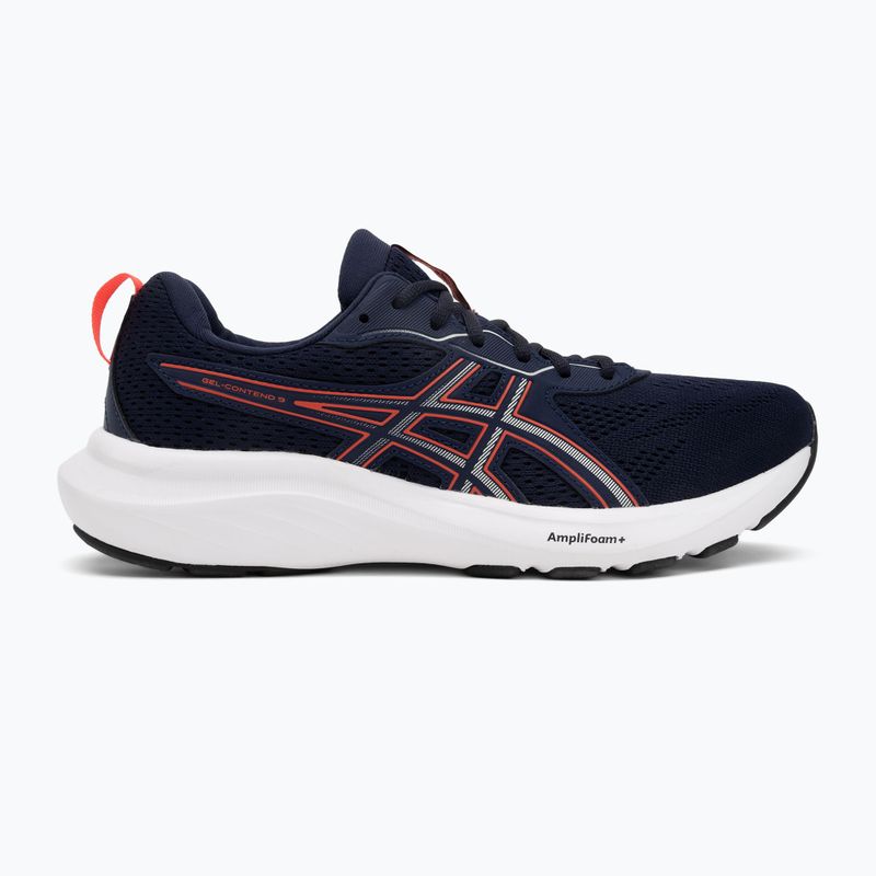 Pánske bežecké topánky ASICS Gel-Contend 9 midnight/flash red 2