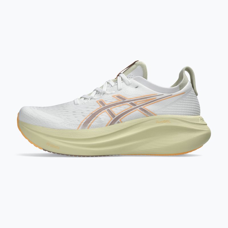 Pánske bežecké topánky ASICS Gel-Nimbus 27 white/fawn 2