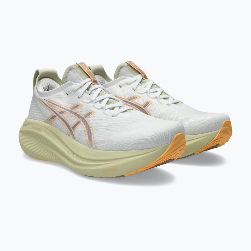 Pánske bežecké topánky ASICS Gel-Nimbus 27 white/fawn 3