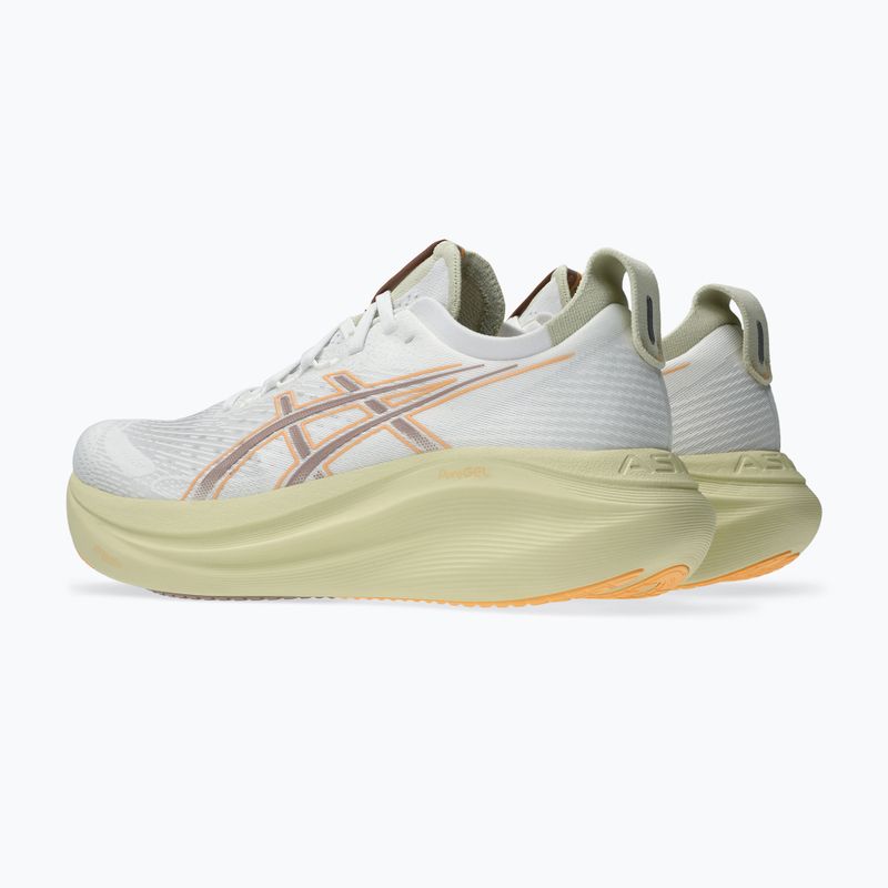 Pánske bežecké topánky ASICS Gel-Nimbus 27 white/fawn 4