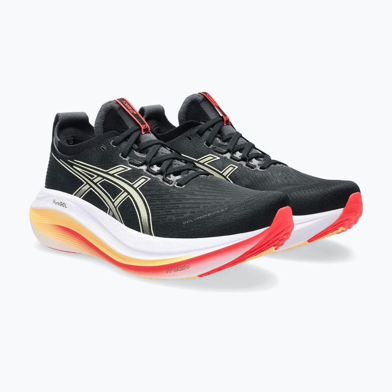 Pánske bežecké topánky ASICS Gel-Nimbus 27 black/khaki 3