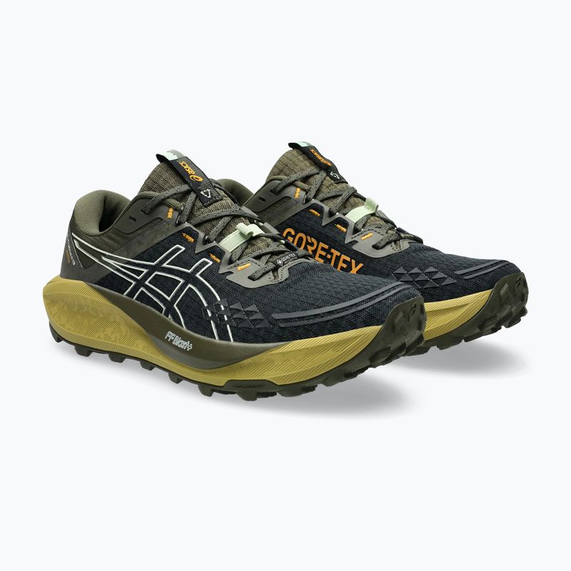 Pánske bežecké topánky ASICS Gel-Trabuco 13 GTX black/whisper green 10