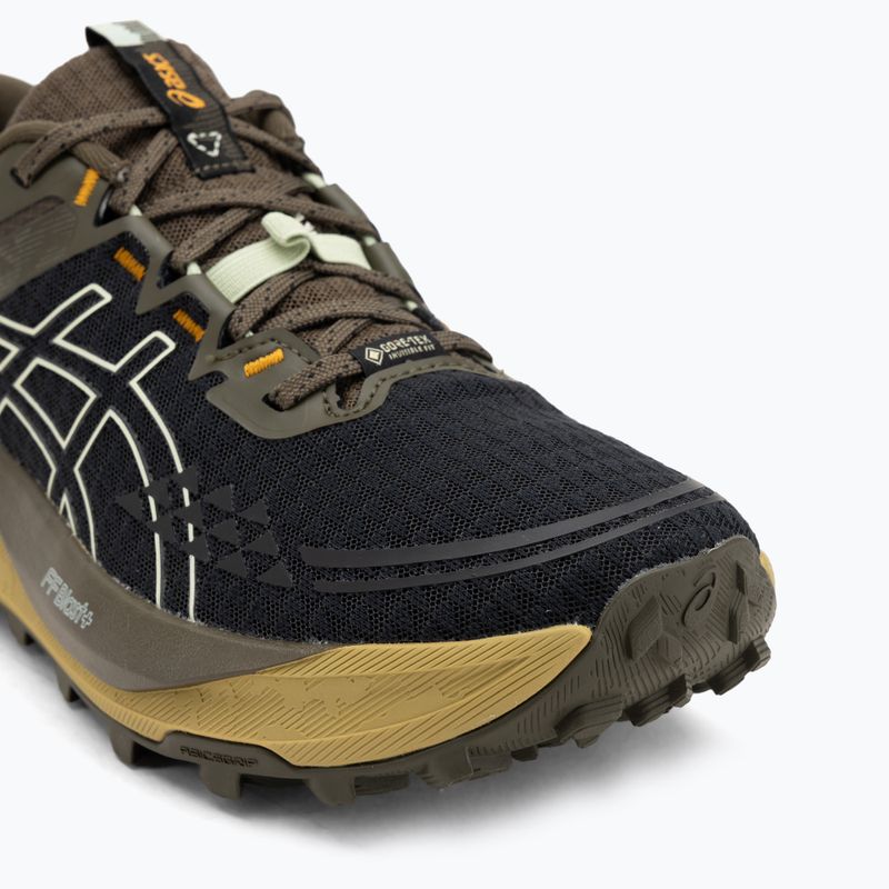 Pánske bežecké topánky ASICS Gel-Trabuco 13 GTX black/whisper green 7