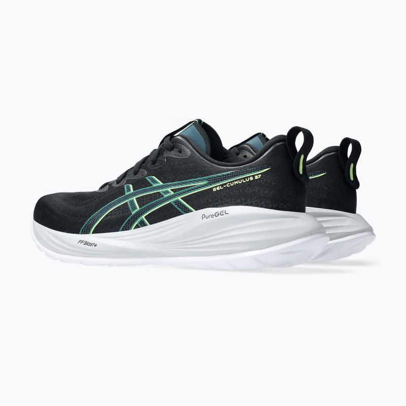 ASICS Gel-Cumulus 27 pánska bežecká obuv black/lucid yellow 4
