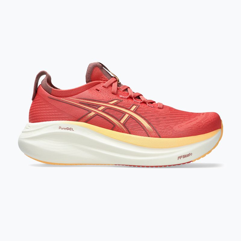 Asics Gel-Nimbus 27 dámska bežecká obuv dark pink clay/orange glow