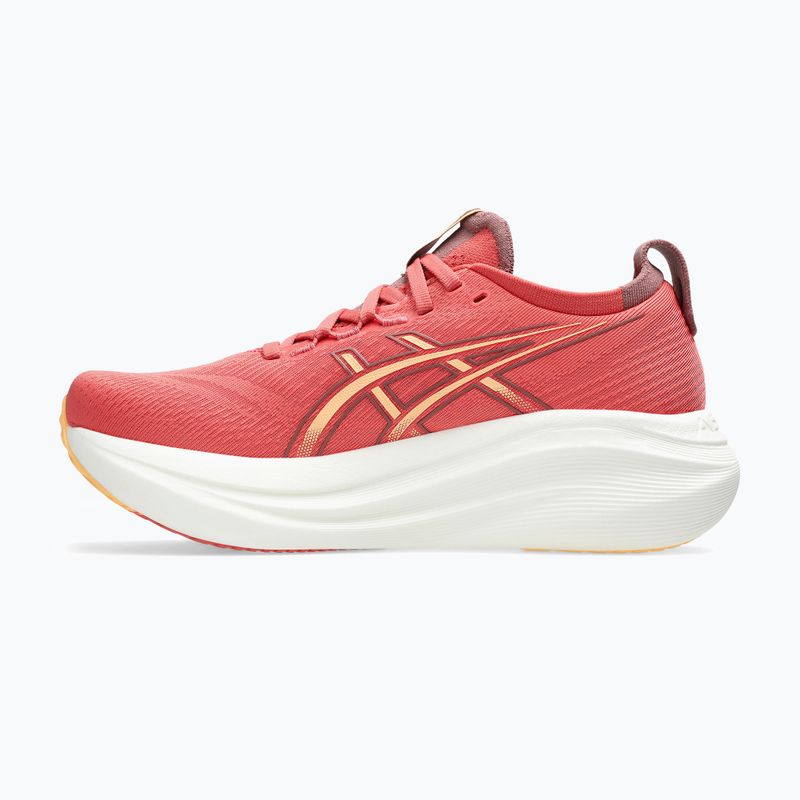 Asics Gel-Nimbus 27 dámska bežecká obuv dark pink clay/orange glow 2