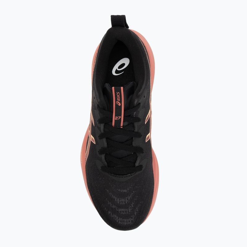 Dámske bežecké topánky ASICS Gel-Cumulus 27 black/orange glow 5