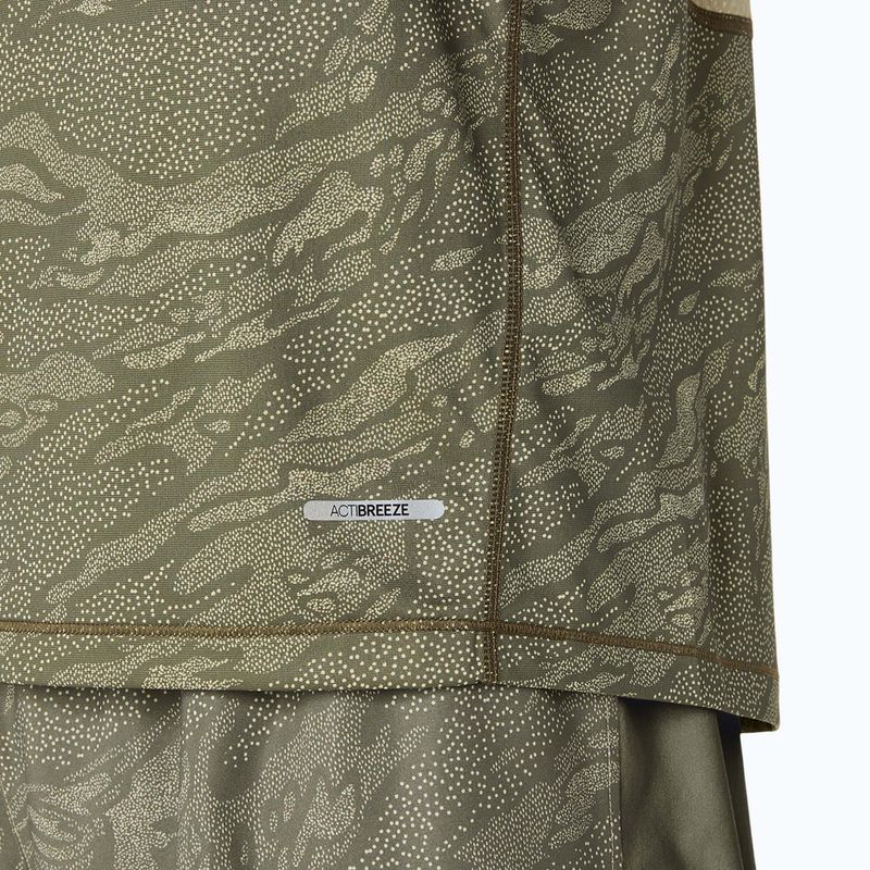 Pánske bežecké tričko ASICS Fujitrail Singlet mantle green/khaki 7