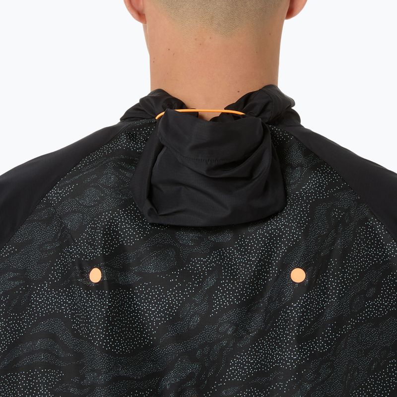 Pánska bežecká bunda ASICS Fujitrail Packable Windbreaker performance black 8