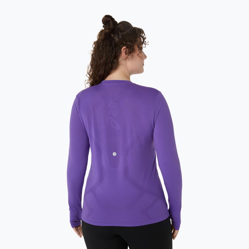 Dámske bežecké tričko longsleeve ASICS Road Seamless LS edo purple 3