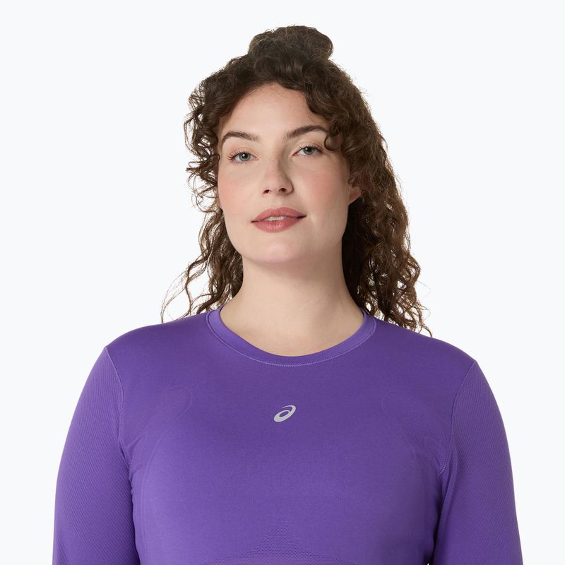 Dámske bežecké tričko longsleeve ASICS Road Seamless LS edo purple 4