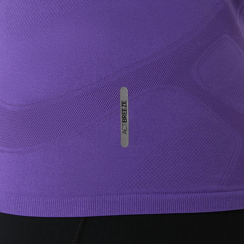 Dámske bežecké tričko longsleeve ASICS Road Seamless LS edo purple 7