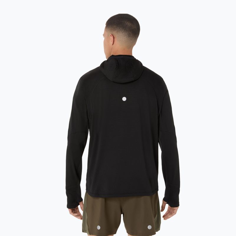 Pánska bežeckámikina ASICS Road Winter Hoodie performance black 3