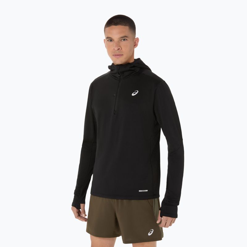 Pánska bežeckámikina ASICS Road Winter Hoodie performance black 4