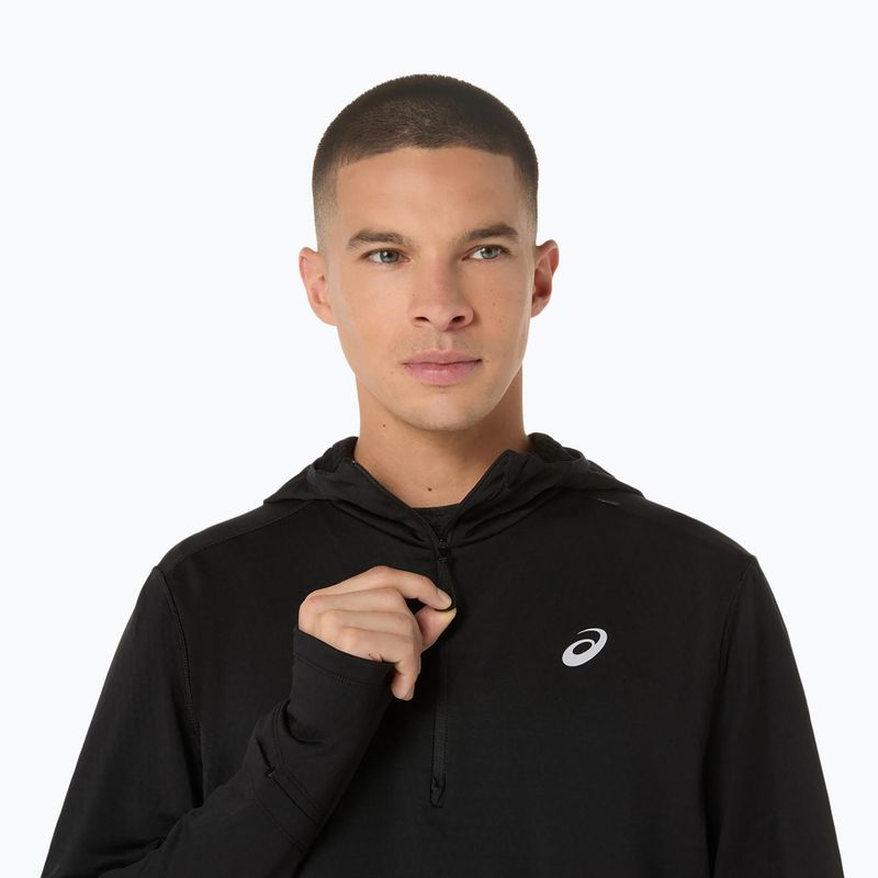 Pánska bežeckámikina ASICS Road Winter Hoodie performance black 5