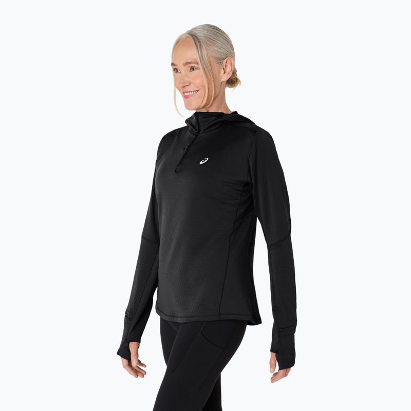 Dámska bežecká mikina ASICS Road Winter Hoodie performance black 4
