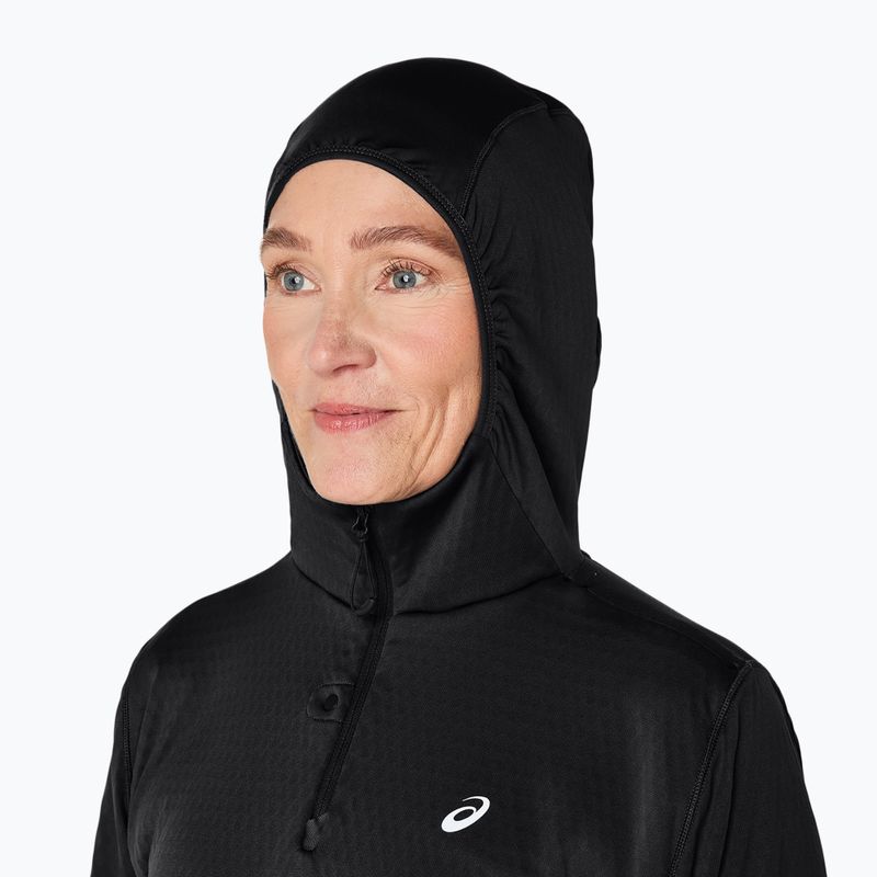 Dámska bežecká mikina ASICS Road Winter Hoodie performance black 8