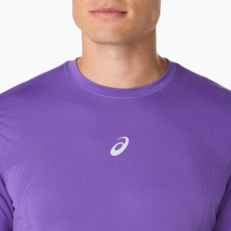 Pánske bežecké tričko ASICS Road Seamless edo purple 5