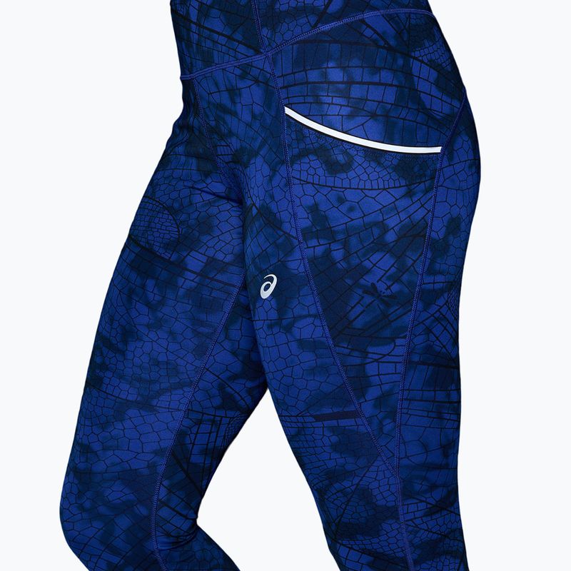 Dámske bežecké legíny ASICS Road Lite-Show performance black/dark cobalt 6