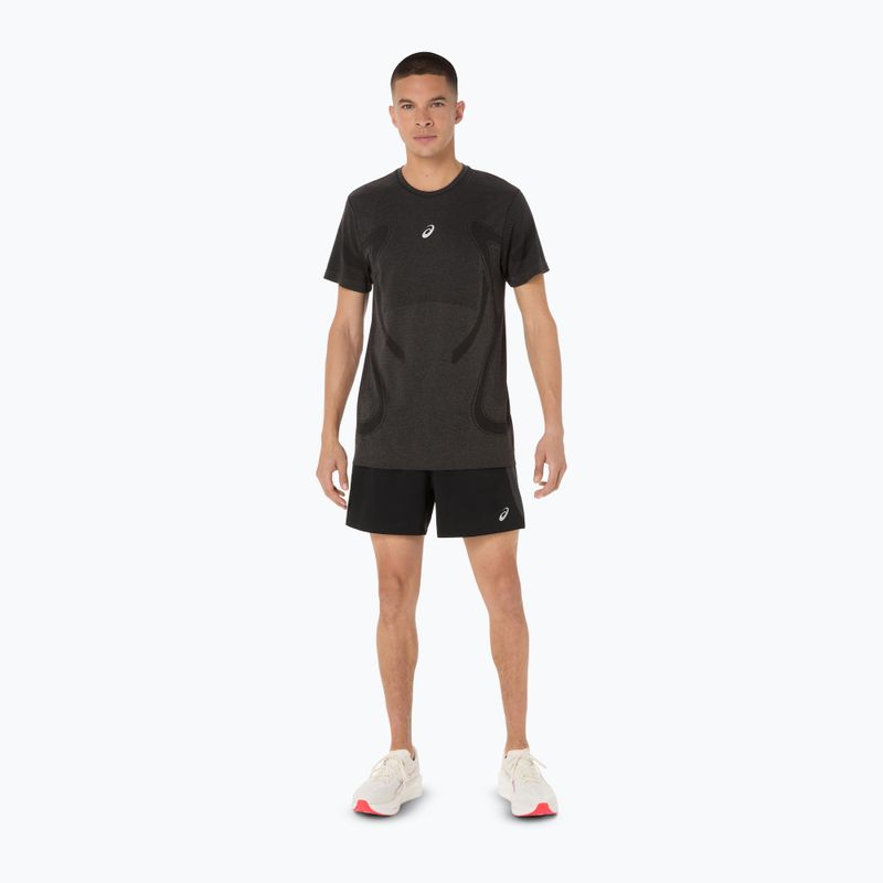 Pánske bežecké tričko ASICS Road Seamless performance black 2