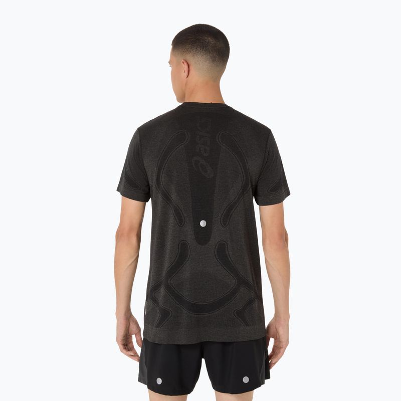 Pánske bežecké tričko ASICS Road Seamless performance black 3