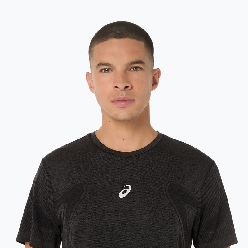Pánske bežecké tričko ASICS Road Seamless performance black 5