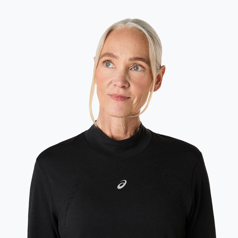 Dámske bežecké tričko longsleeve ASICS Road Winter Seamless performance black 5