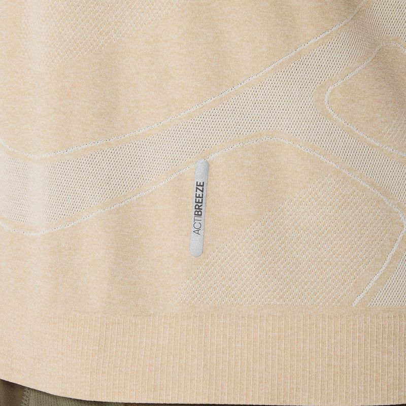 Pánske bežecké tričko ASICS Road Seamless cream 6