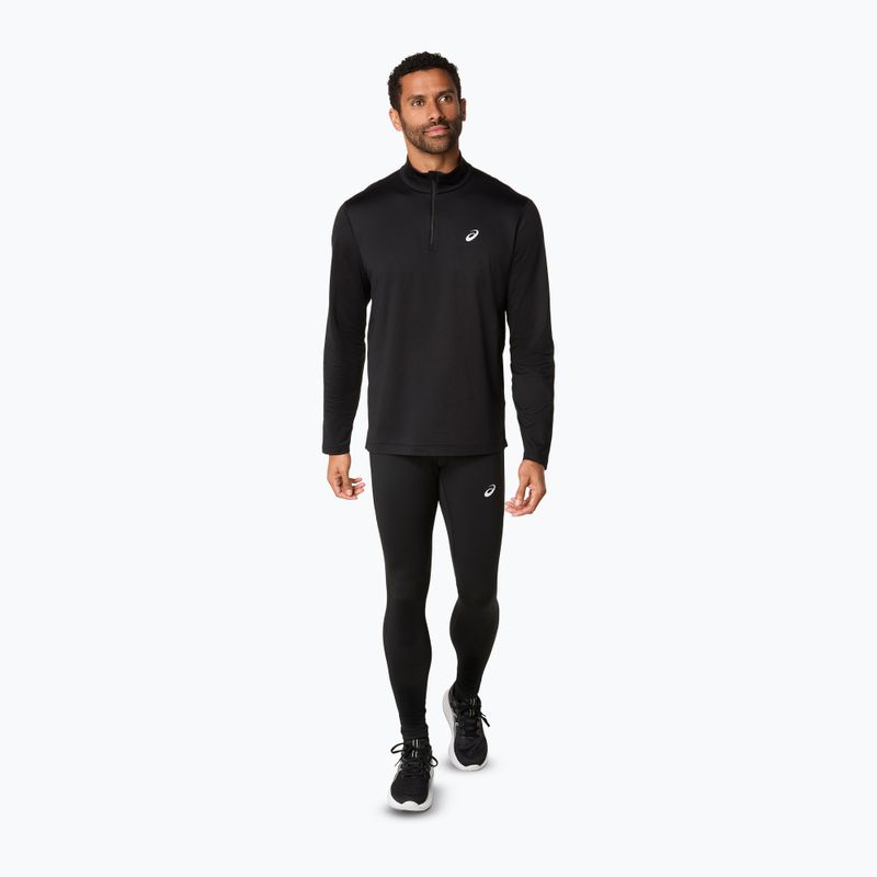 Pánska bežecká mikina ASICS Core Half Zip Winter performance black 2