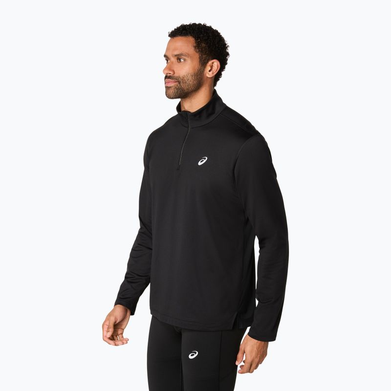Pánska bežecká mikina ASICS Core Half Zip Winter performance black 4