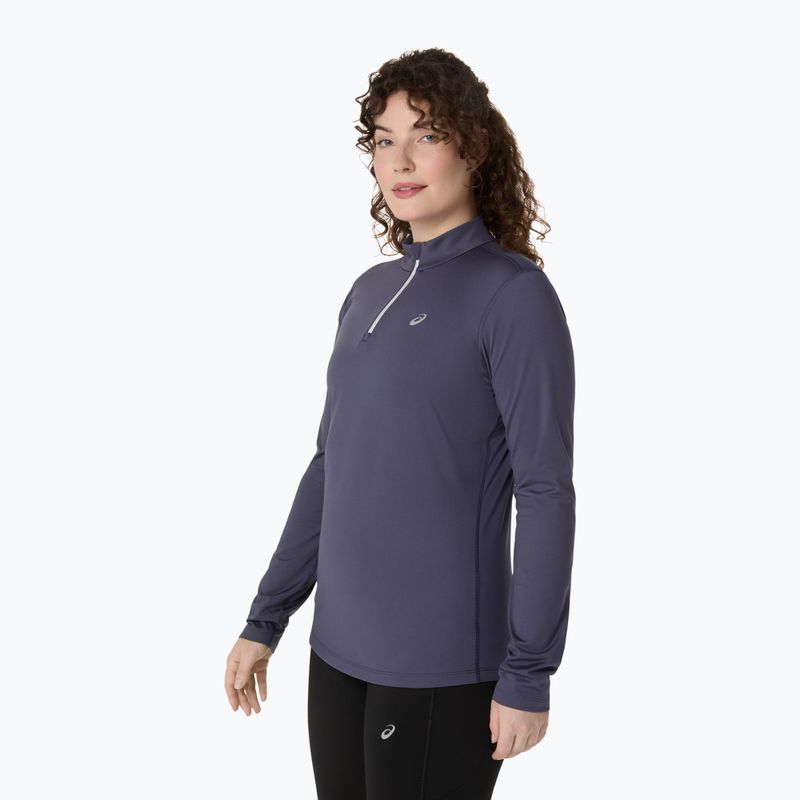 Dámske bežecké tričko longsleeve ASICS Core LS Half Zip Winter indigo fog 4