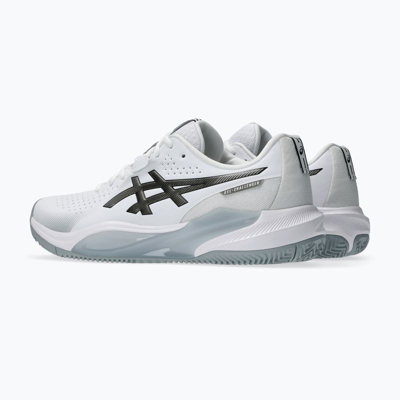 Pánske tenisové topánky ASICS Gel-Challenger Clay 15 white/gunmetal 11