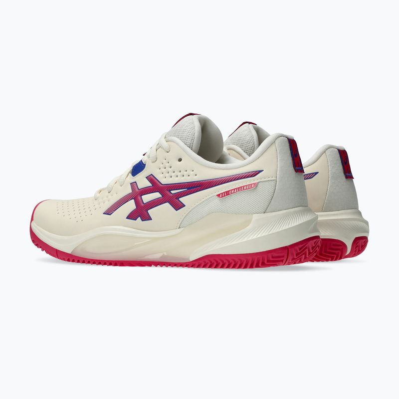 Dámska tenisová obuv Asics Gel-Challenger 15 Clay W cream/bright rose 4