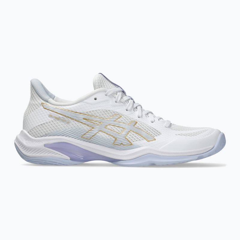 Dámske volejbalové topánky ASICS Blade FF 2 white/blue fade 8