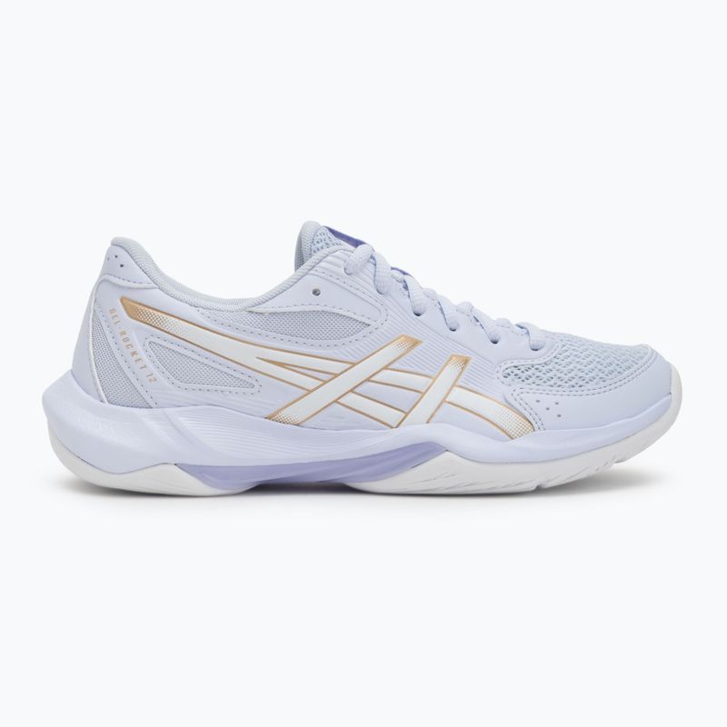 Dámske volejbalové topánky ASICS Gel-Rocket 12 blue fade/champagne 2
